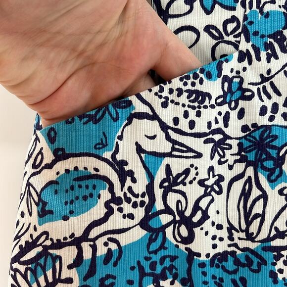 Lilly Pulitzer Women's Marigold Skort - Blue/White - 6 - Picture 2 of 8